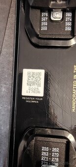 Lyže Elán Insomnia 17 TI 150cm - zánovní, jeté 3 dny - 4