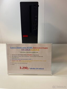 Lenovo ThinkCentre M710S /Intel Core i3-6.gen/ SSD 240GB/RAM - 4