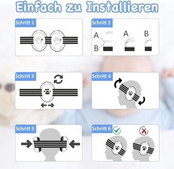 Chrániče sluchu HOCAZOR pro miminka - 4