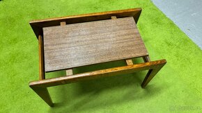 Dřevěná stolička / podnožka / stolek - 4