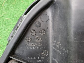 BMW e39 přední halogen světla - 4