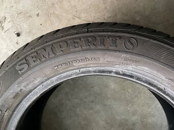 prodám letní pneumatiky 195/55/15 Pirelli a Semperit sada - 4