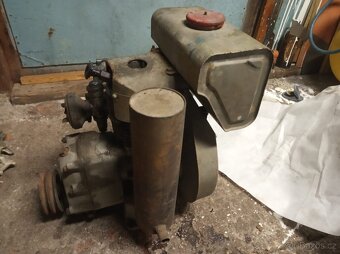 Motor s převodovkou, jednoválec - 4