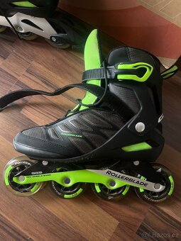Kolečkové brusle Rollerblade Spark 84, vel. 44 – TOP stav - 4