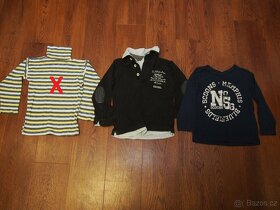 8x triko/tričko dlouhý rukáv vel.98 - 4
