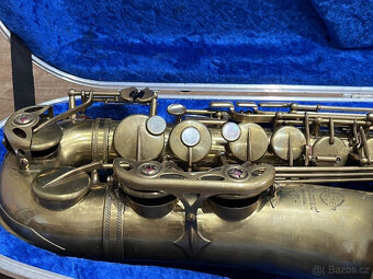 1965 Selmer Mark VI s vysokou klávesou F#. Repasovaný - plně - 4