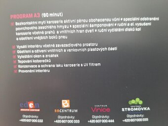 AC STORE Automyčka Collection - program A3 - poukaz - 4