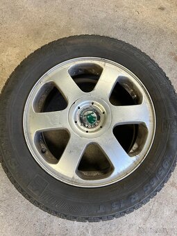 Alu kola 5x100 se zimním pneu 195/65/R15 - 4