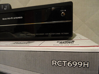 COMBO-LG RCT699H-DVD rekordér+VHS video- Kopíruje VHS na DVD - 4