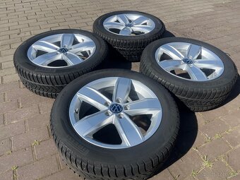 ALU sada VW Passat B8 215/55 R17 Nový stav - 4
