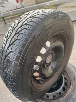 Sada zimnich pneumatik s plechovými disky 195/65 R15 - 4