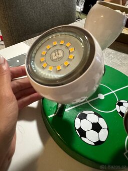 Led dětský lustr s fotbalovým motivem - 4
