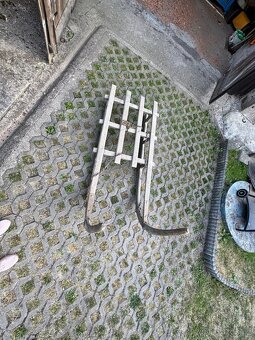 Dřevěné sáně - 4