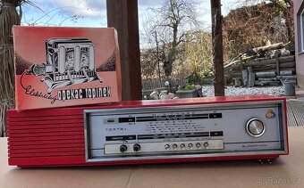 Retro set – rádio Europhon 723 TB.4 + opékač topinek ZNAK (Č - 4