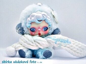 č.3 🐼 SKULLPANDA plyšová panenka BLINDBOX přívěsek SNOW - 4