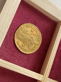 Zlatý Dukát Marie Terezie 1743 KB vzácný a hledaný - 4