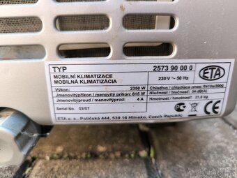 MOBILNÍ KLIMATIZACE ETA 2573 - 4