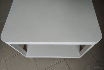 Stolek IKEA TINGBY na kolečkách – bílý - 4