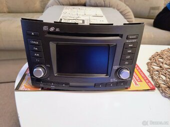 Prodám originál autorádio Subaru Outback BR 2013 FACELIFT - 4