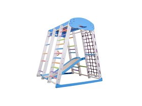Prolézačka Žebřík Skluzavka Houpačka Hřiště SkyPlus 1 Wave - 4
