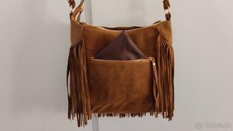 KABELKA DÁMSKÁ NOVÁ CROSSBODY SEMIŠOVÁ - 4