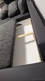 Rozkládací sedačka s úložným prostorem - 4