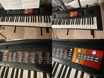 Klávesy Yamaha PSR F51 + stojan - 4