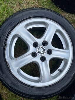 Alu kola 5x100 + zimní - 4