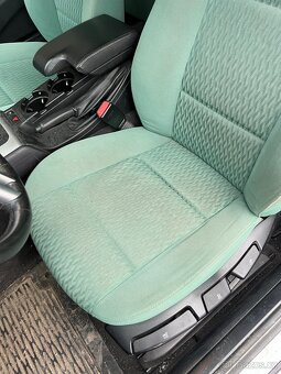 BMW E46 Coupe Interiér CLOTH FLOCK ,,RAUTE,, MINT GREEN - 4