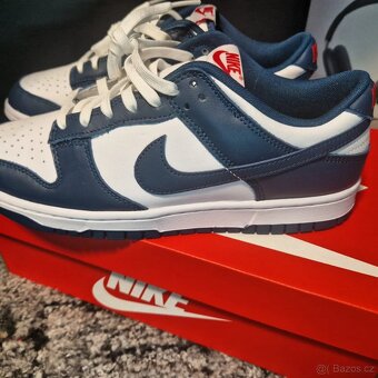 Nike Dunk Low Retro Midnight Navy 43 Nové - 4
