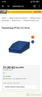 Plastové krabičky skládané - 4
