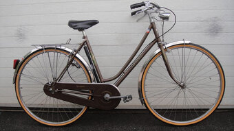 Peugeot, 1978, elegantní dámské kolo, hnědá perleť - 4