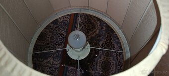 Retro stojací lampa ze 70. let – dřevěná, elegantní, plně fu - 4