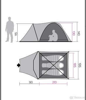 Stan pro 3 osoby Hannah - 4