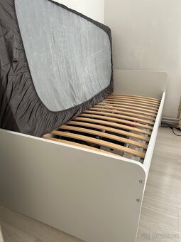 Postel IKEA SLÄKT 90x200 s matrací - 4