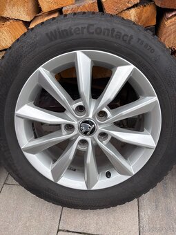 Alu kola 16" Škoda Minoris 5x112 pneu 205/55R16 - 4