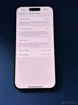 iPhone 15 Pro 128GB Blue Titanium - 4