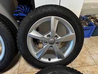 Prodám zimní sadu alu kol Audi R16 - 4