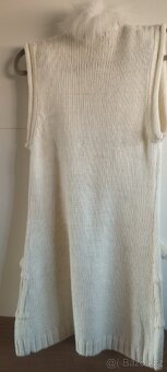 Pletená vesta, vestička S, XS - 4