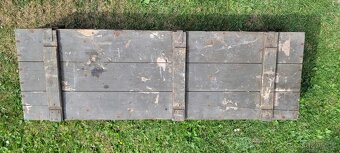 Stará vojenská bedna na munici -velká - 4