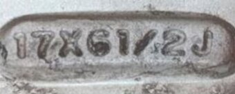 alu kola SUZUKI 17x6,5J  (rezervace ROKYCANY ) - 4