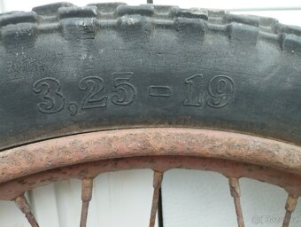 Kolo na motorku ČZ Jawa - 4