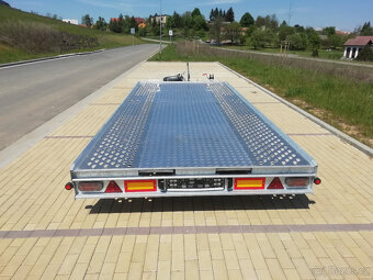 Sklopka hydraulika, ALU plocha 450x210cm, 2700/680kg, výbava - 4