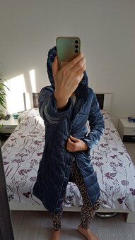 Zimní prošívaný kabát/ bunda - 4