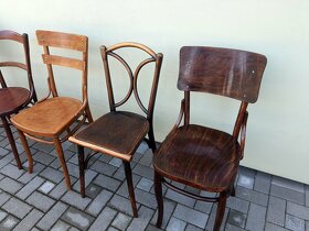 Židle "thonetky" po renovaci - 4
