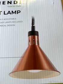 Výškově nastavitelná ohřívací lampa kónická, HENDI, Měděná - 4
