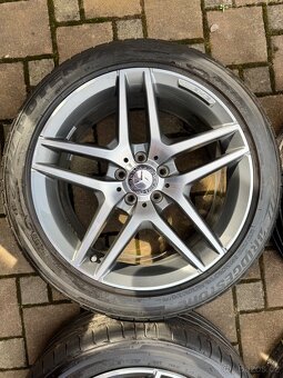 AMG Mercedes R 19, alu kola original, TOP, jako nové - 4