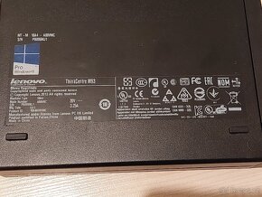 Počítač Lenovo Thinkcentre M93 Tiny 8GB RAM SSD Windows 11 - 4