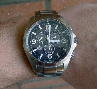 Titanové hodinky Citizen Promaster AS4030-59E - 4