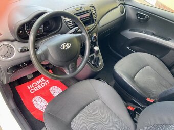 Hyundai i10, 1,1i(51kW), nová STK do 04/2027, nízký nájezd - 4
